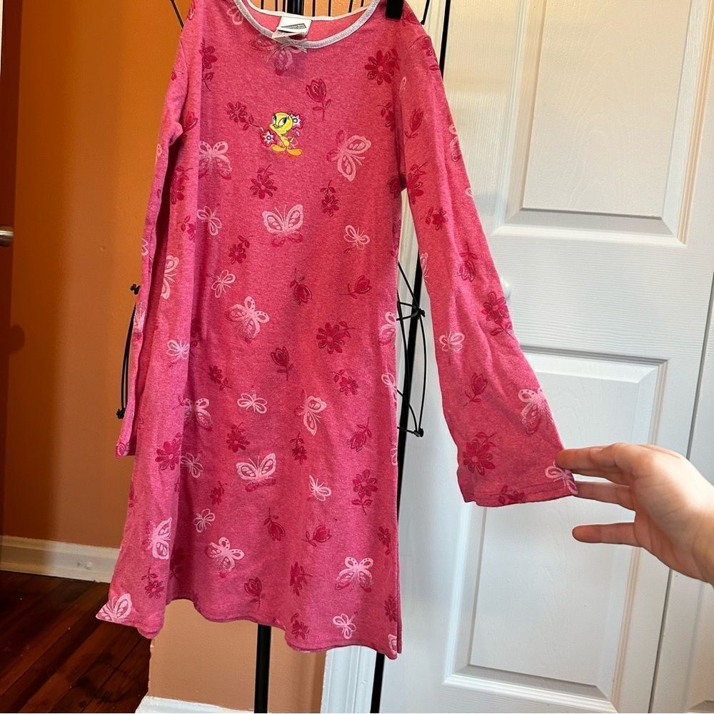 Vintage tweety bird bell sleeve dress